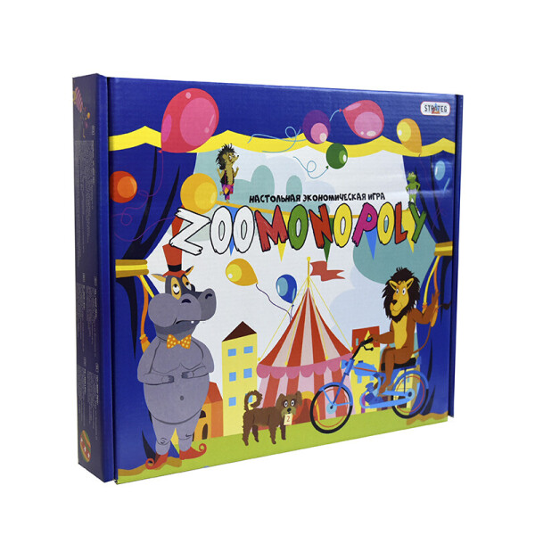 

Игра Strateg Зоо Монополия на русском (7006)