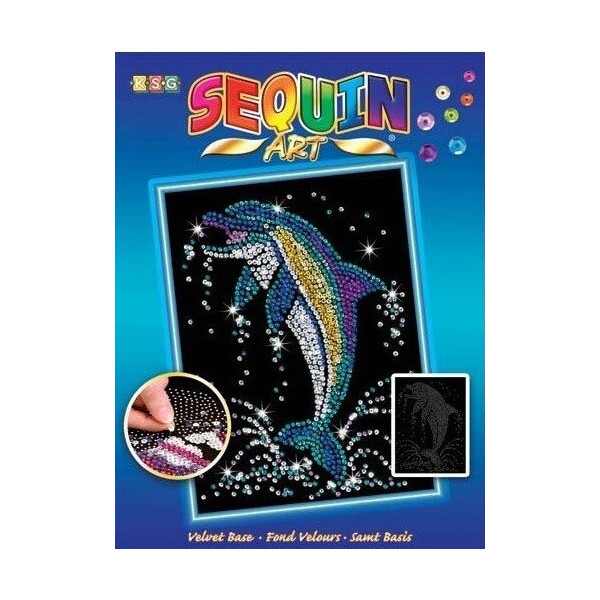 

Набор для творчества Sequin Art Blue Дельфин (SA1516)
