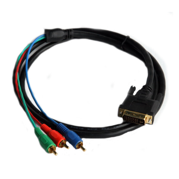 

Кабель DVI (папа)-3RCA (папа) 1.5m