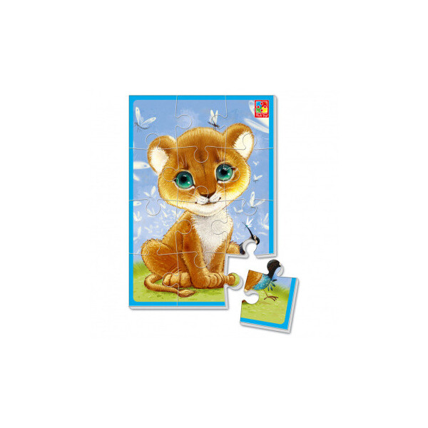 

Мягкие пазлы А5 Львенок VLADI TOYS (VT1103-57)