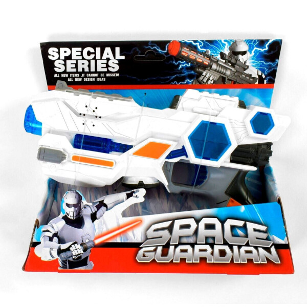 

Космический Бластер Подсветка Звук Kimi Белый 6966747410530