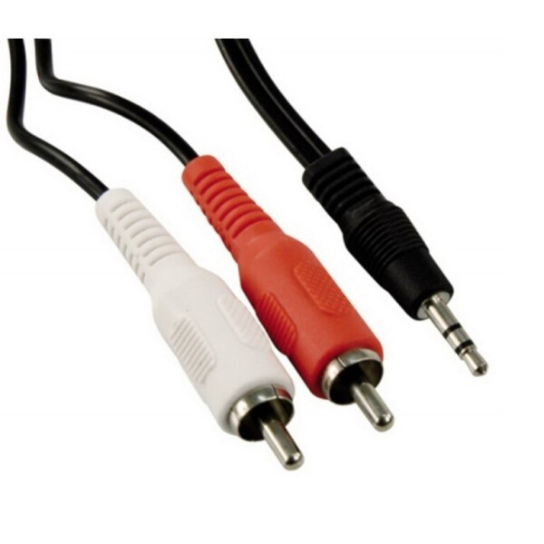 

Готовый аудио кабель Jack 3,5 stereo — 2xRCA BIG YC006 1.5м