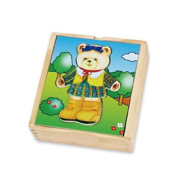 

Пазл Viga Toys Гардероб ммедведицы (56403)