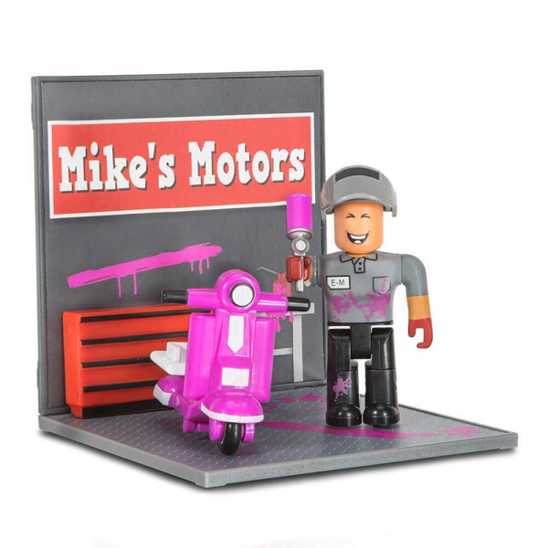 

Игровая коллекционная фигурка Jazwares Roblox Desktop Series Welcome to Bloxburg W7 Механик Погром (ROB0308)