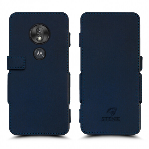 

Чехол книжка Stenk Prime для Motorola Moto G7 Play Синий (63573)