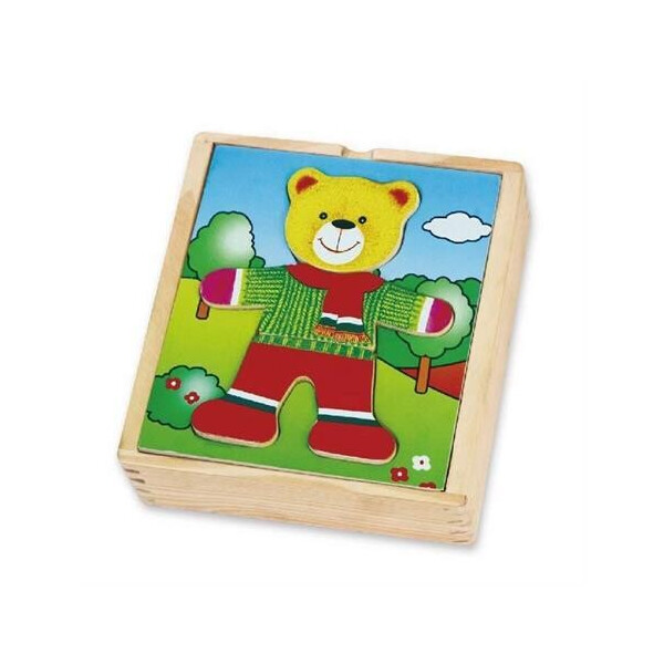 

Пазл Viga Toys Гардероб медведя (56401)