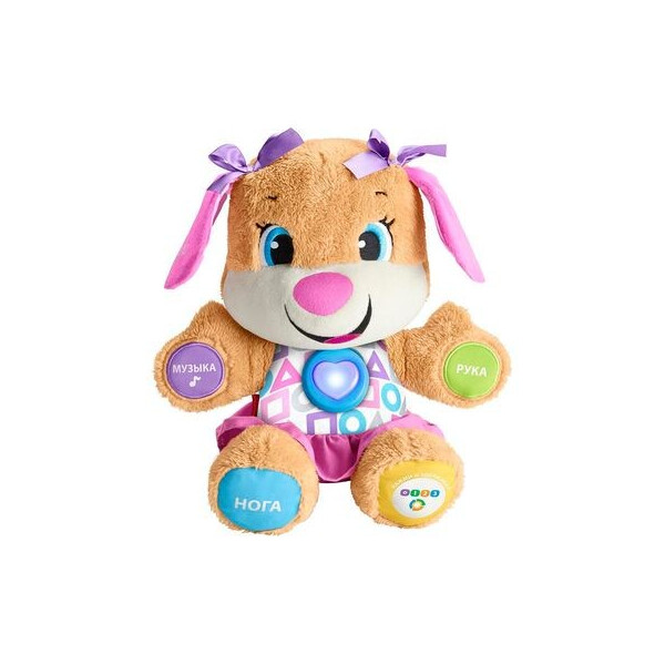 

Интерактивная игрушка Fisher-Price Сестричка умного щенка на украинском (FPP85)