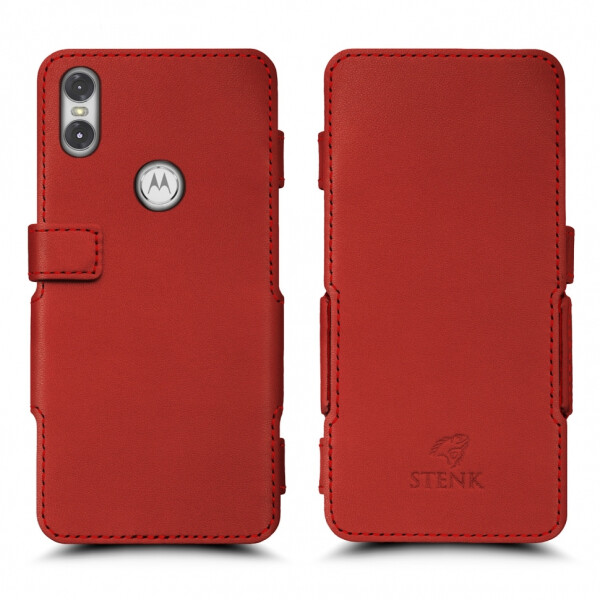

Чехол книжка Stenk Prime для Motorola One (XT1941-4) Красный (63741)