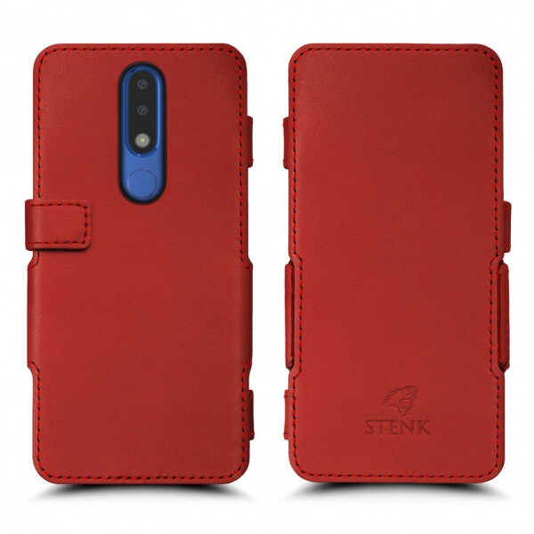

Чехол книжка Stenk Prime для Nokia 5.1 Plus Красный (63742)