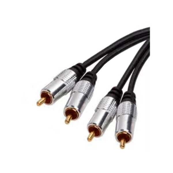 

Готовый аудио кабель 2xRCA — 2xRCA BIG XC005 10м