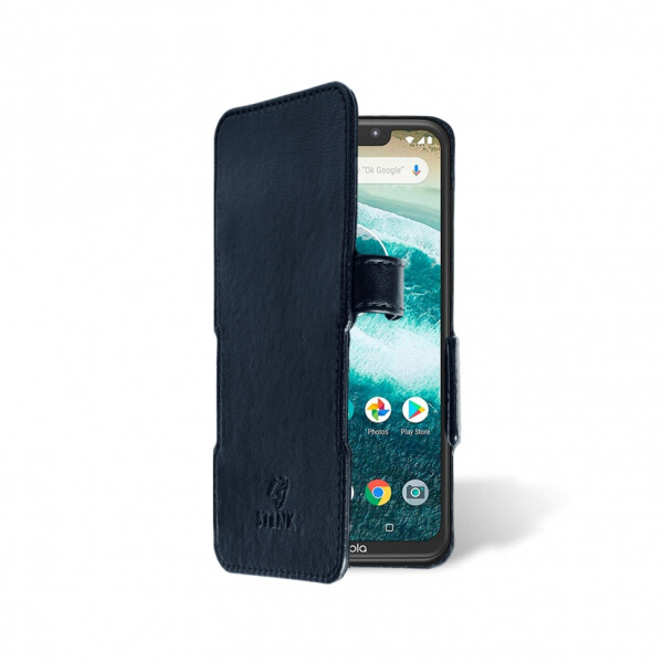 

Чехол книжка Stenk Prime для Motorola One (XT1941-4) Чёрный (63495)