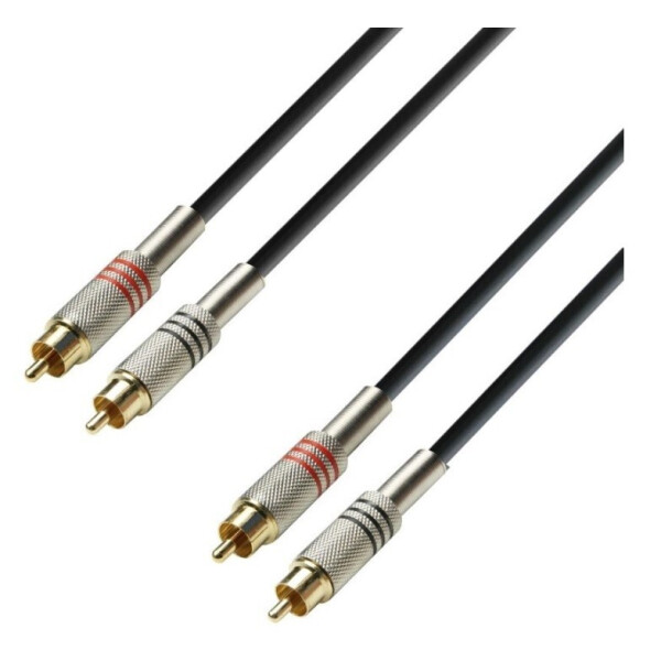 

Готовый аудио кабель 2xRCA — 2xRCA BIG XC004 3м