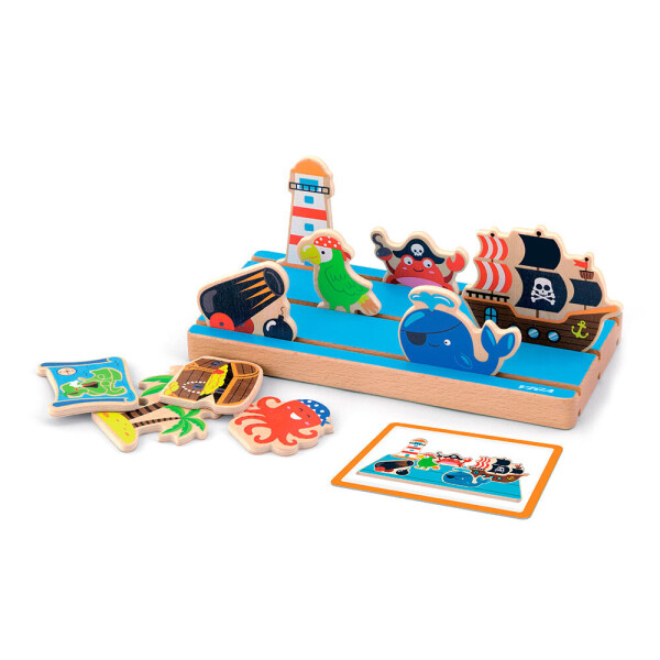 

Игровой набор Viga Toys Пространство и расстояние Ферма Море двусторонний (50183)