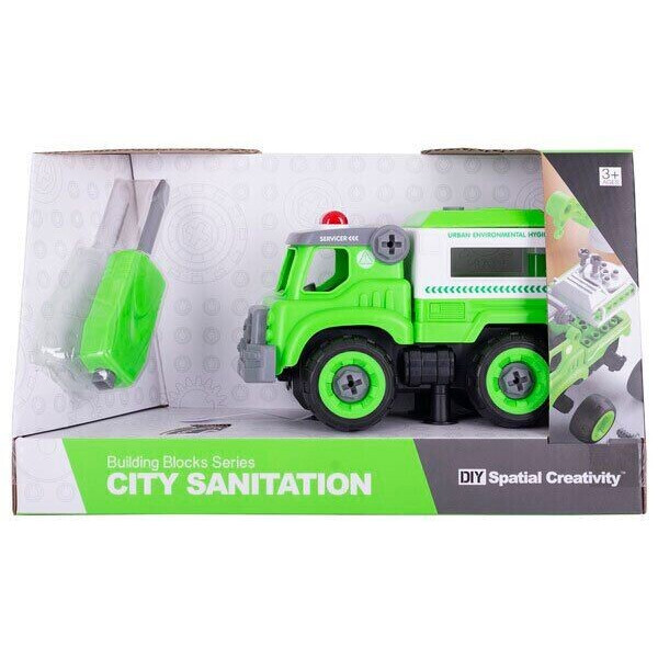 

Конструктор Diy Spatial Creativity Полицейская машина 31 деталь (6477786)