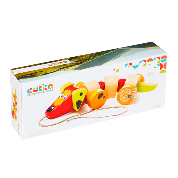 

Игрушка Cubika Такса каталка (13623)