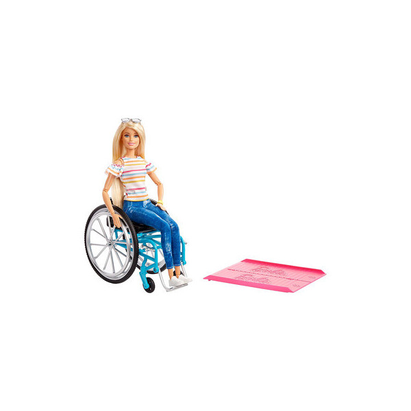 

Набор Barbie Fashionistas Барби в кресле коляске (GGL22)