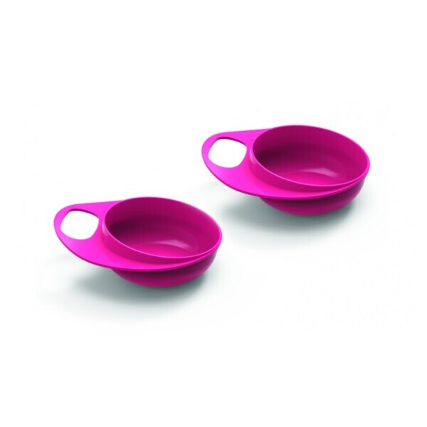 

Тарелка для кормления Nuvita Easy Eating глубокая 2шт розовая (NV8431Pink)