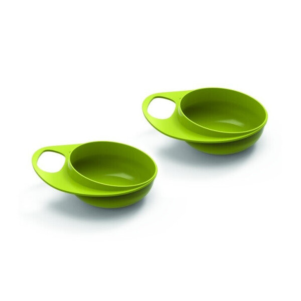 

Тарелка для кормления Nuvita Easy Eating глубокая 2 шт салатовая NV8431Lime