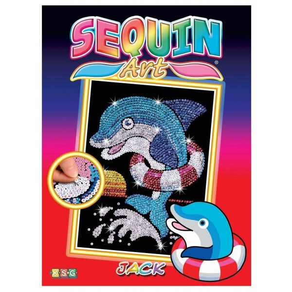 

Набор для творчества Sequin Art Red Дельфин Джек (SA1304)