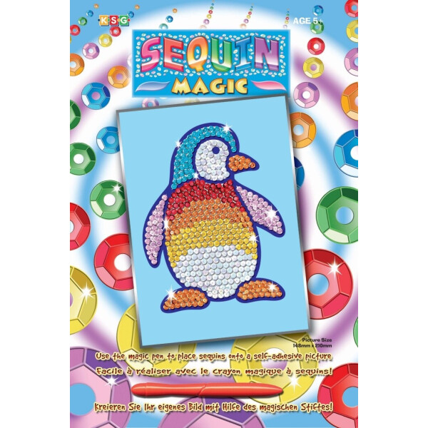 

Набор для творчества Sequin Art Sequin Magic Пингвин SA0902