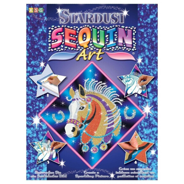 

Набор для творчества Sequin Art Stardust Конь SA1314