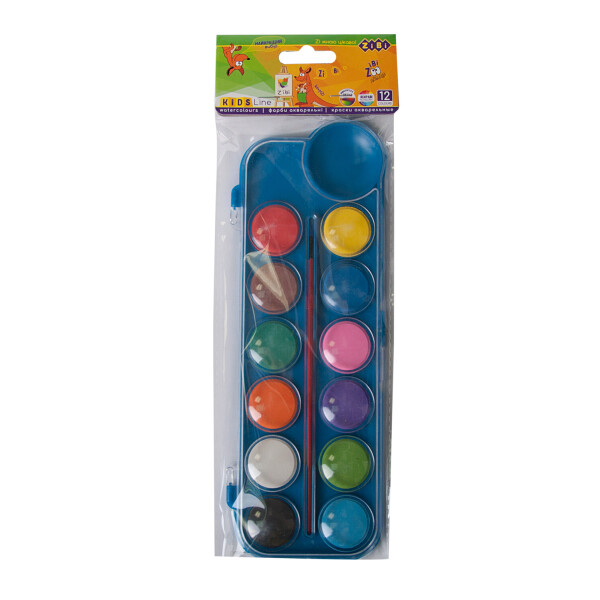 

Акварельные краски ZiBi Kids Line синяя упаковка 12 цветов (ZB.6559-02)