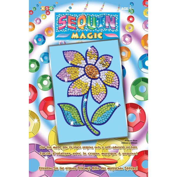 

Набор для творчества Sequin Art Sequin Magic Цветок (SA0719)