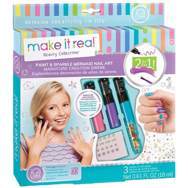 

Набор для нейл арта Make it Real Русалочка (MR2324)