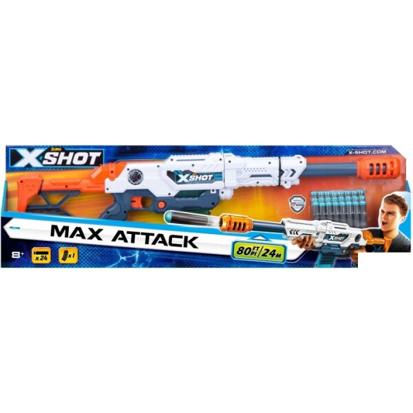 

Скорострельный бластер Zuru X-Shot Excel Max Attack (36121Z)