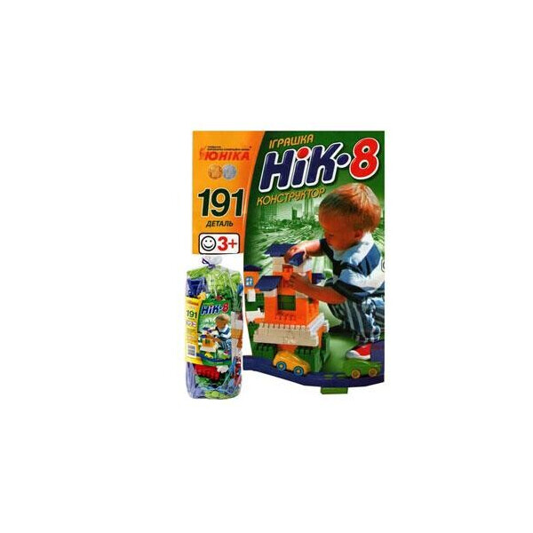 

Конструктор детский Ник8 191 деталь (0835)