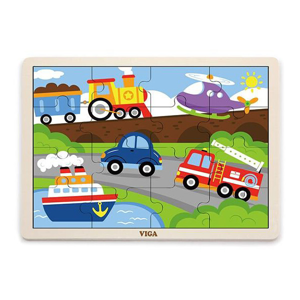 

Пазл Viga Toys Транспорт (51456)