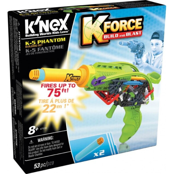 

Набор для конструирования K'Nex К 5 Фантом бластер (47538)