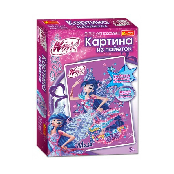 

Картинка из пайеток Муза Winx 7 (15159070Р)