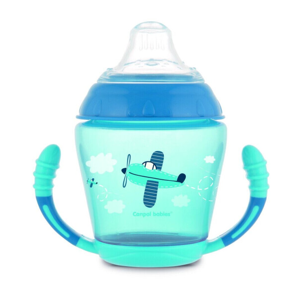 

Кружка непроливайка Canpol Babies голубая (56/502_blu)