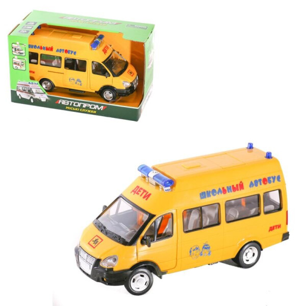 

Игровая машина Автопром школьный автобус (7809)