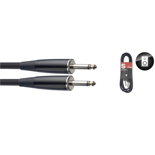 

Акустический кабель Jack 6.3 - Jack 6.3 10м Stagg SSP10PP25