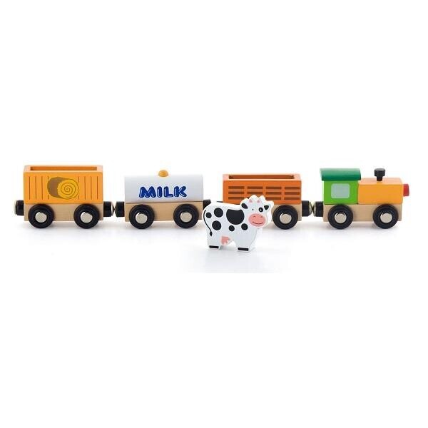 

Дополнительный набор к железной дороге Viga Toys Поезд-ферма (50821)