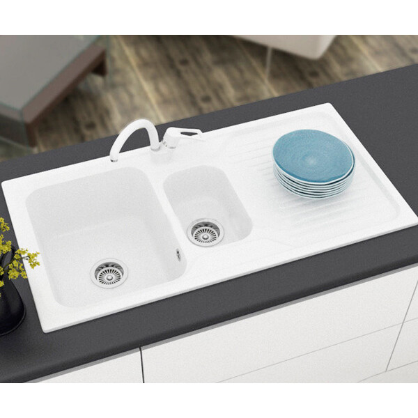 

Кухонная мойка Smart House Brosso white