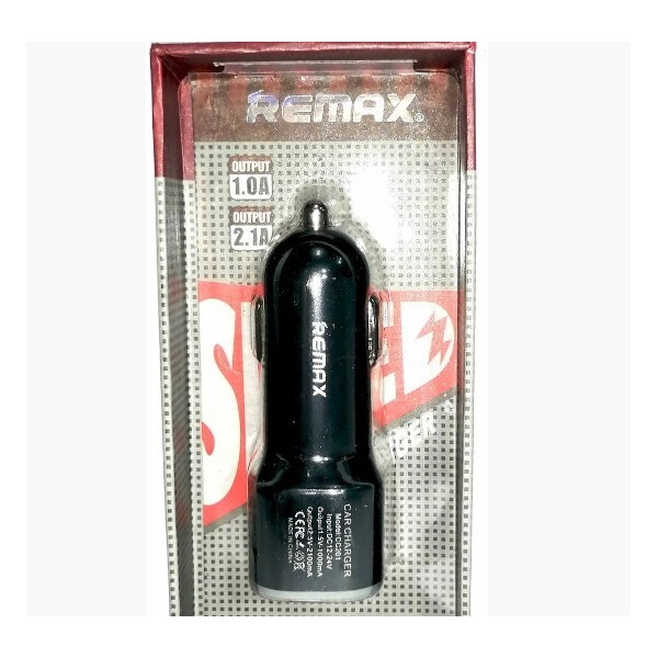

Зарядное в прикуриватель Remax 2.1A