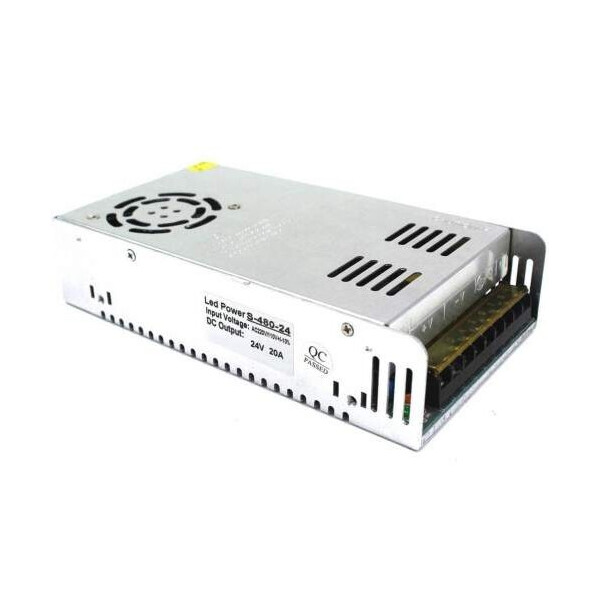 

Блок питания 24V 20A METAL