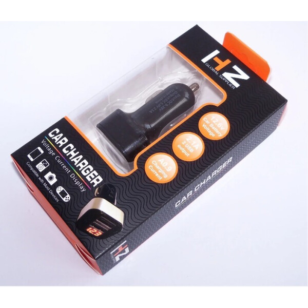 

Зарядное в прикуриватель CAR USB HC1 2USB 2A