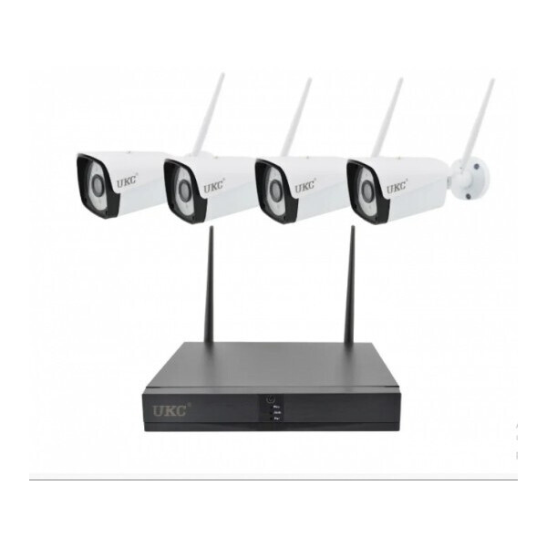 

Комплект системы видеонаблюдения DVR KIT CAD 8004 / 6673 WiFi 4ch набор на 4 камеры