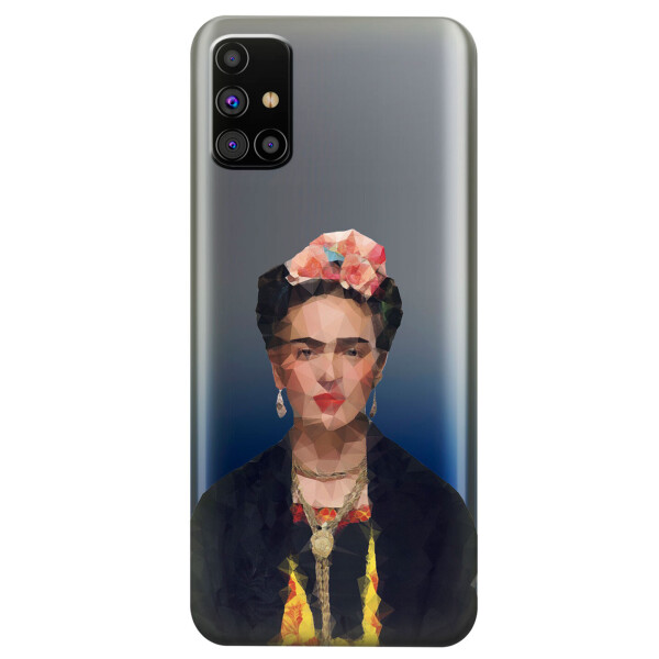 

Прозрачный силиконовый чехол OKcovers для Samsung Galaxy M31s с рисунком - Фрида Кало (KS5967)