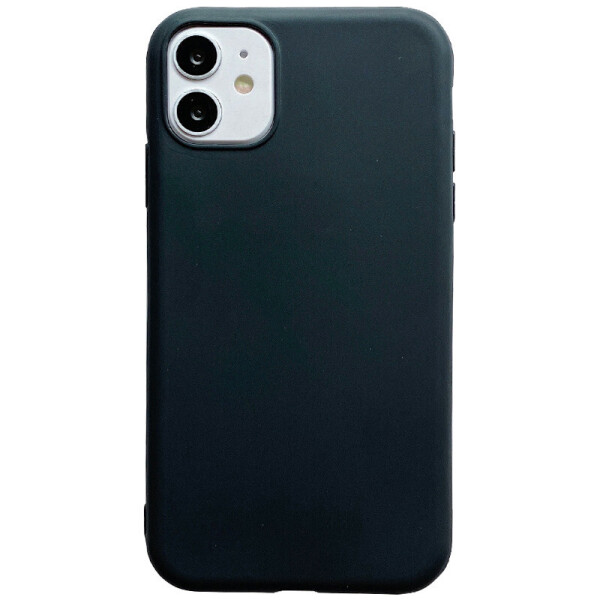 

Силиконовый чехол Candy для Apple iPhone 11 (6.1") (Черный) (937790)
