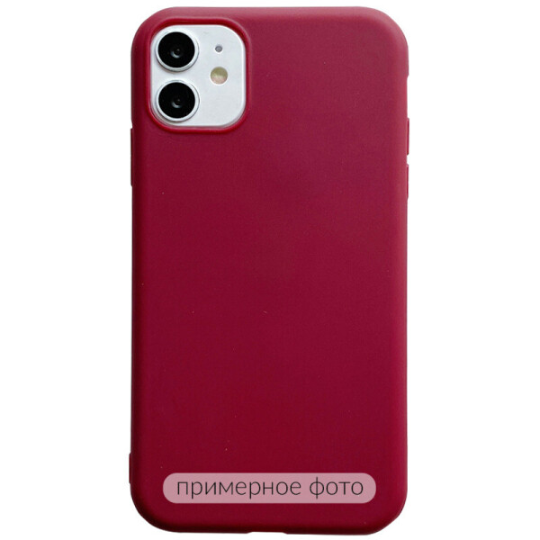 

Силиконовый чехол Candy для Apple iPhone 11 Pro (5.8") (Бордовый) (937794)