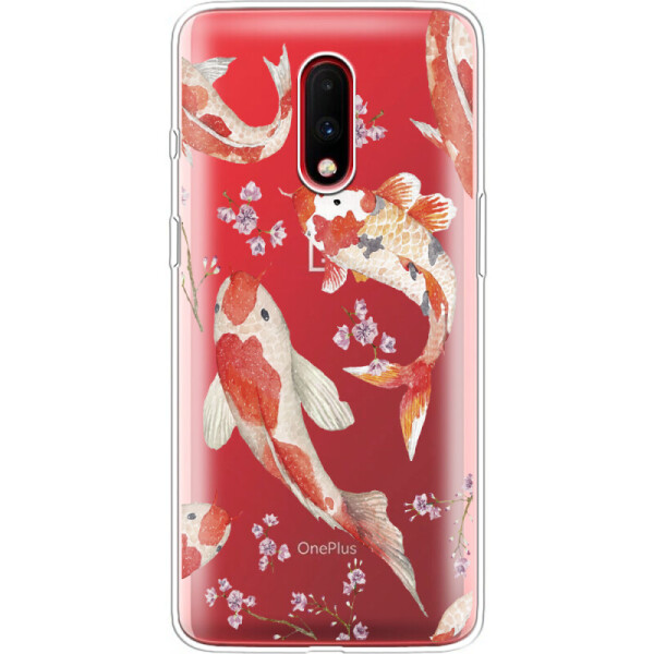 

Силиконовый чехол BoxFace OnePlus 7 Japanese Koi Fish (37256-cc3)
