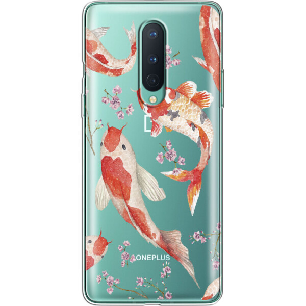 

Силиконовый чехол BoxFace OnePlus 8 Japanese Koi Fish (39989-cc3)