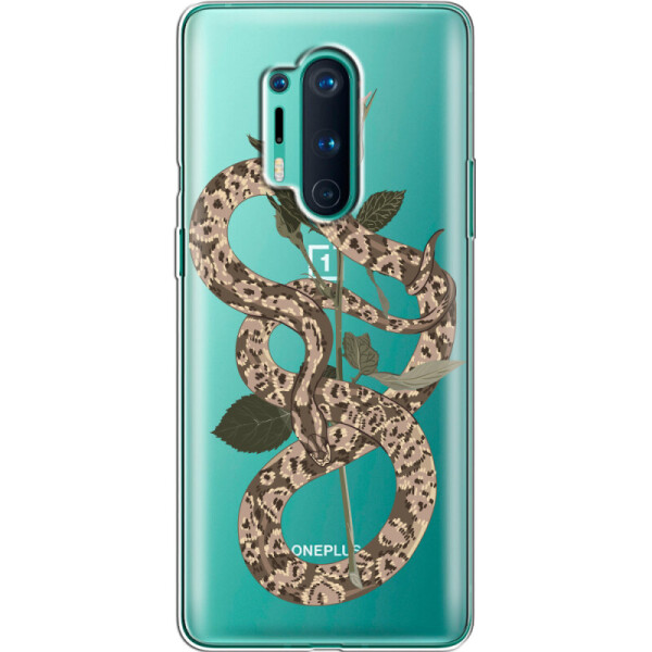 

Силиконовый чехол BoxFace OnePlus 8 Pro Glamor Snake (39994-cc67)