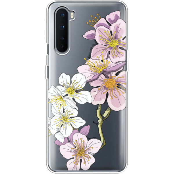 

Силиконовый чехол BoxFace OnePlus Nord Cherry Blossom (40980-cc4)