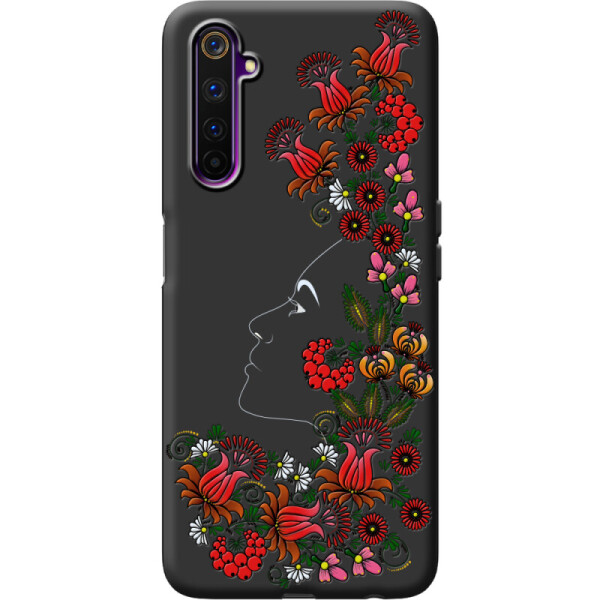 

Силиконовый чехол BoxFace Realme 6 3D Ukrainian Muse (40469-bk64)